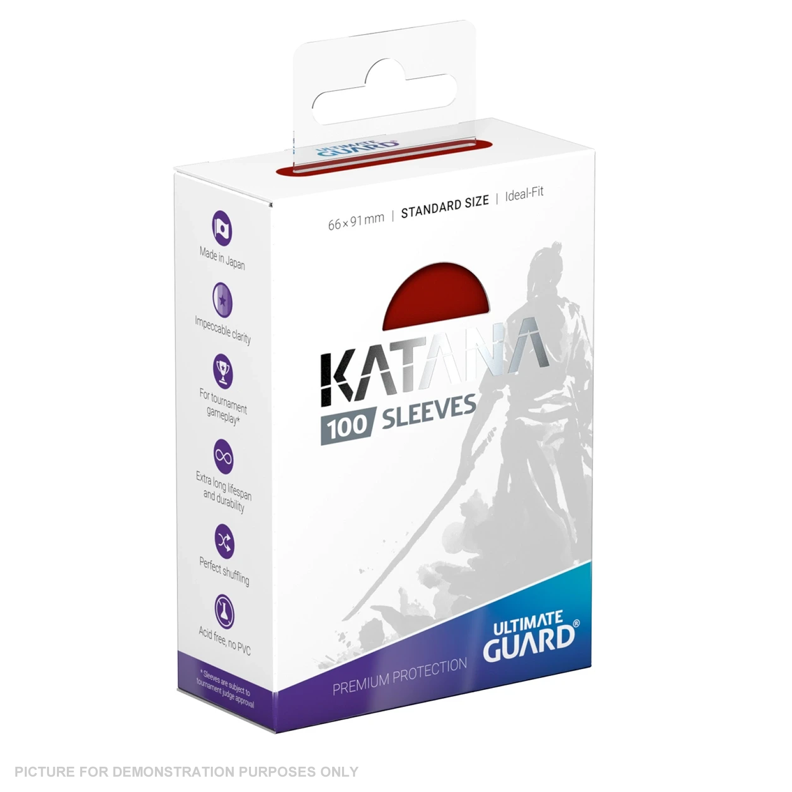 Ultimate Guard KATANA Sleeves - Red